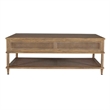 Uttermost Coast Mid-Century Coffee Table in Brown