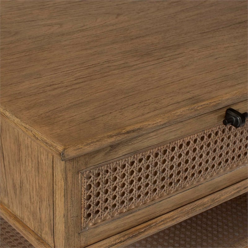 Uttermost Coast Mid-Century Coffee Table in Brown