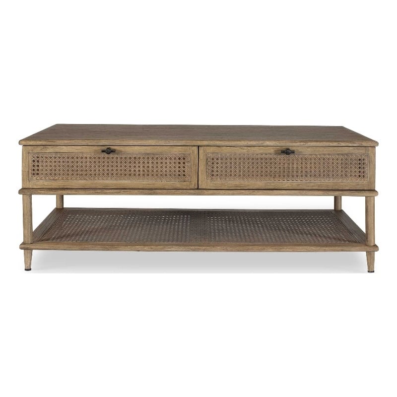 Uttermost Coast Mid-Century Coffee Table in Brown