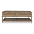 Uttermost Coast Mid-Century Coffee Table in Brown