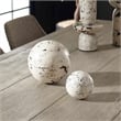 Uttermost Nouveau Indoor-Outdoor Spheres in Black (Set of 2)