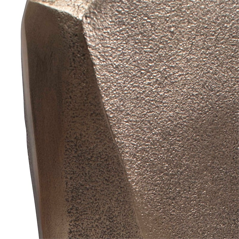 Uttermost GeoForm Indoor-Outdoor Vases in Brass (Set of 2)