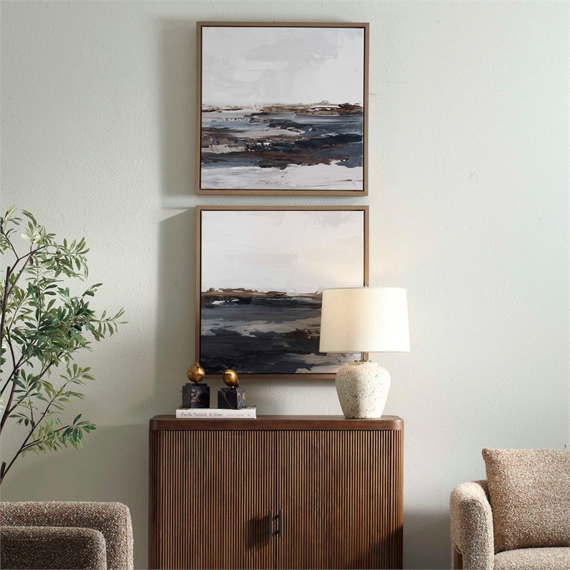 Uttermost Bring Me In Framed Landscape Painting in Multi-Color (Set of 2)