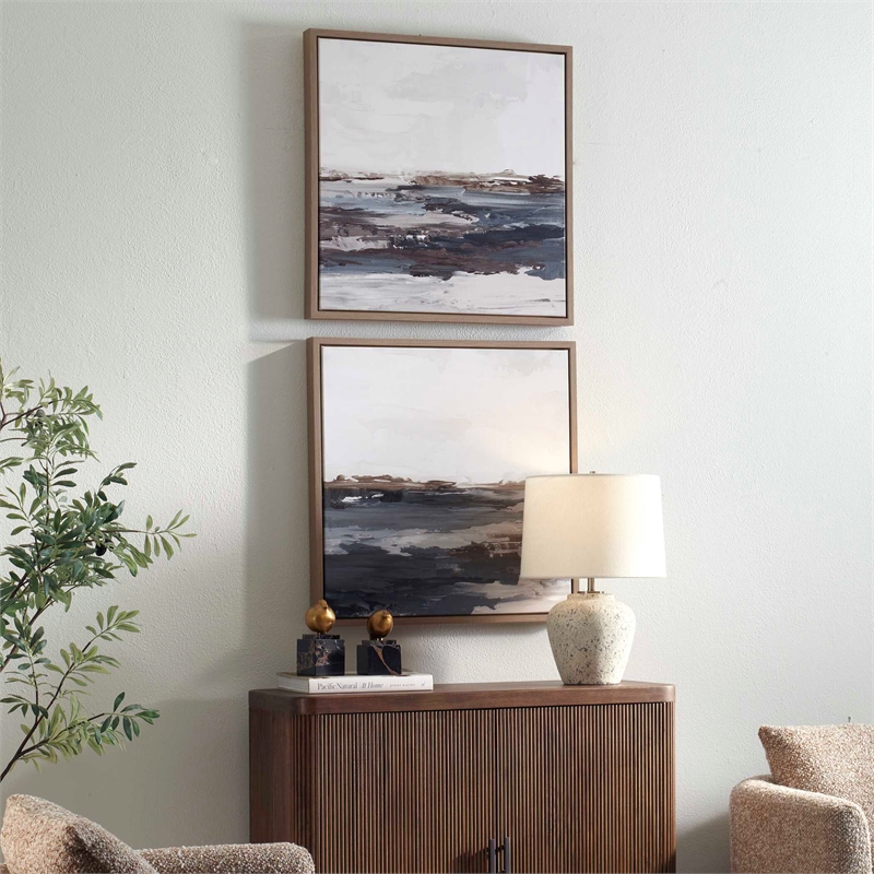 Uttermost Bring Me In Framed Landscape Painting in Multi-Color (Set of 2)