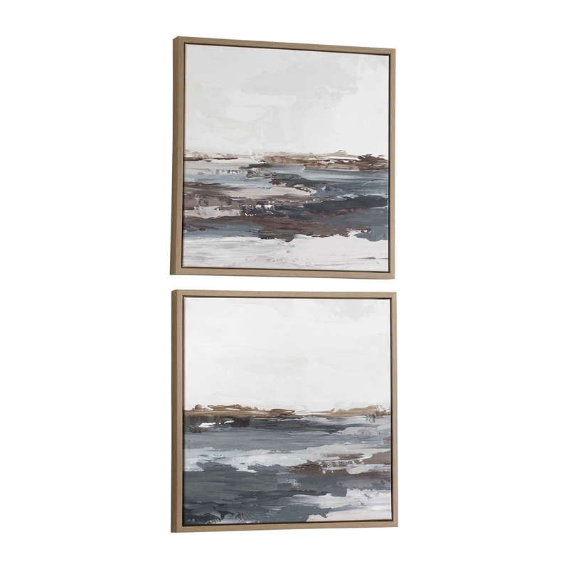 Uttermost Bring Me In Framed Landscape Painting in Multi-Color (Set of 2)
