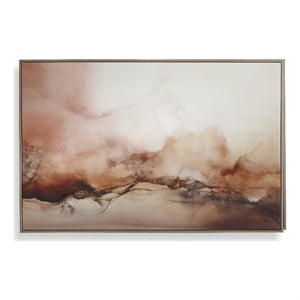 Uttermost Rise Framed Modern Canvas in Multi-Color