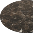 Uttermost Hastings Marble Accent Table in Black