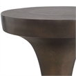 Uttermost Miko Indoor-Outdoor Drink Table in Bronze