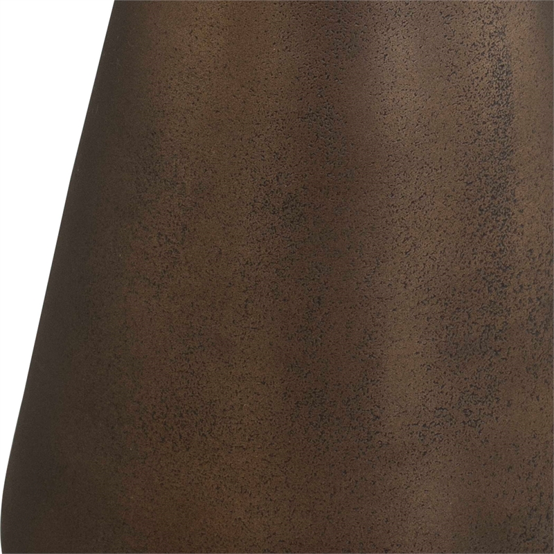 Uttermost Miko Indoor-Outdoor Drink Table in Bronze