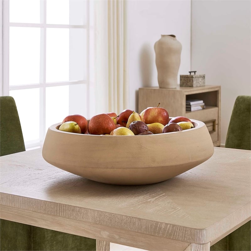 Uttermost Sienna Scape Indoor-Outdoor Bowl in Brown