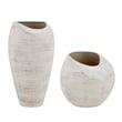 Uttermost Inara Indoor-Outdoor Vases in White (Set of 2)