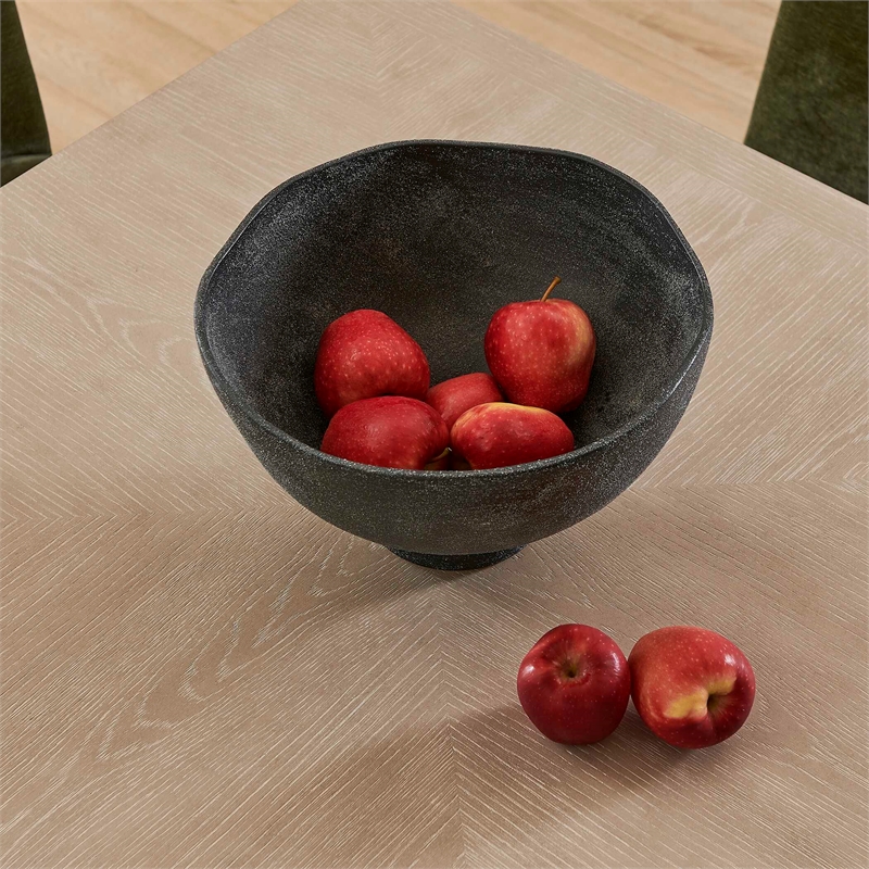 Uttermost Komorebi Indoor-Outdoor Bowl in Black