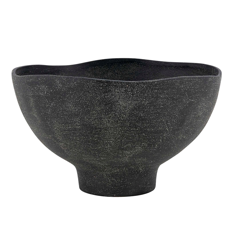 Uttermost Komorebi Indoor-Outdoor Bowl in Black