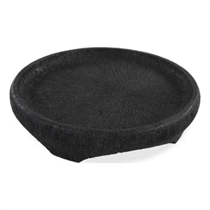 Uttermost Resonance Indoor-Outdoor Resin Bowl in Black