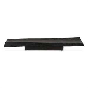Uttermost Ciaran Indoor-Outdoor Wooden Tray in Black