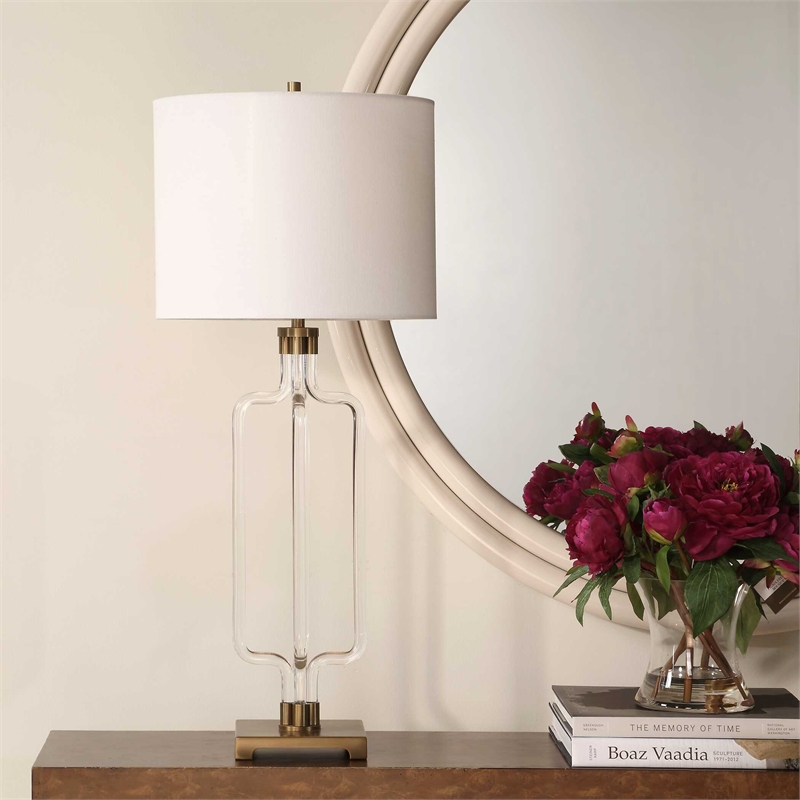 Uttermost Outline Cordless LED Table Lamp in Gold