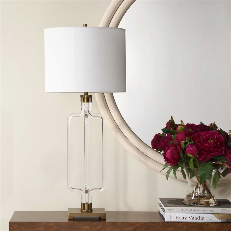 Uttermost Outline Cordless LED Table Lamp in Gold