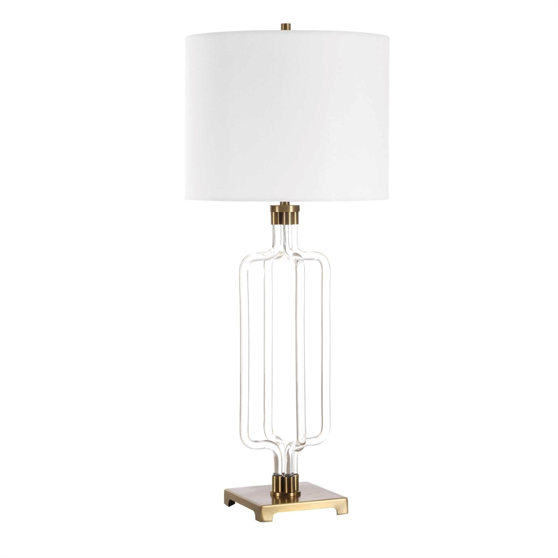 Uttermost Outline Cordless LED Table Lamp in Gold