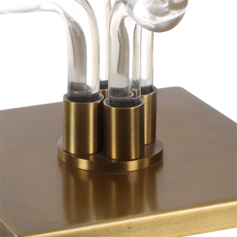 Uttermost Outline Cordless LED Table Lamp in Gold