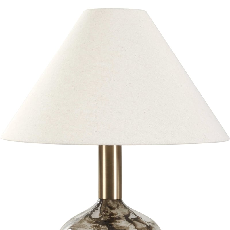Uttermost Montagu Table Lamp in Dark Brown