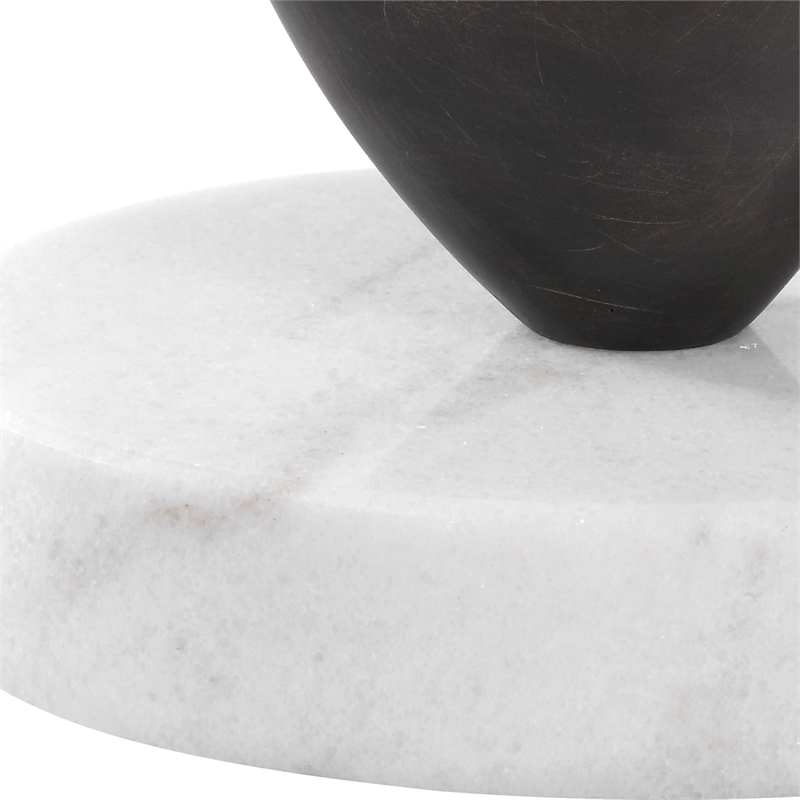 Uttermost Sonic Open Oval Floor Lamp in Bronze