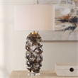 Uttermost Cuoco Mottled Table Lamp in Brown