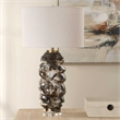 Uttermost Cuoco Mottled Table Lamp in Brown