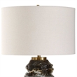 Uttermost Cuoco Mottled Table Lamp in Brown