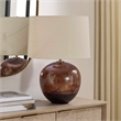 Uttermost Brownell Table Lamp in Rust Brown