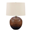 Uttermost Brownell Table Lamp in Rust Brown