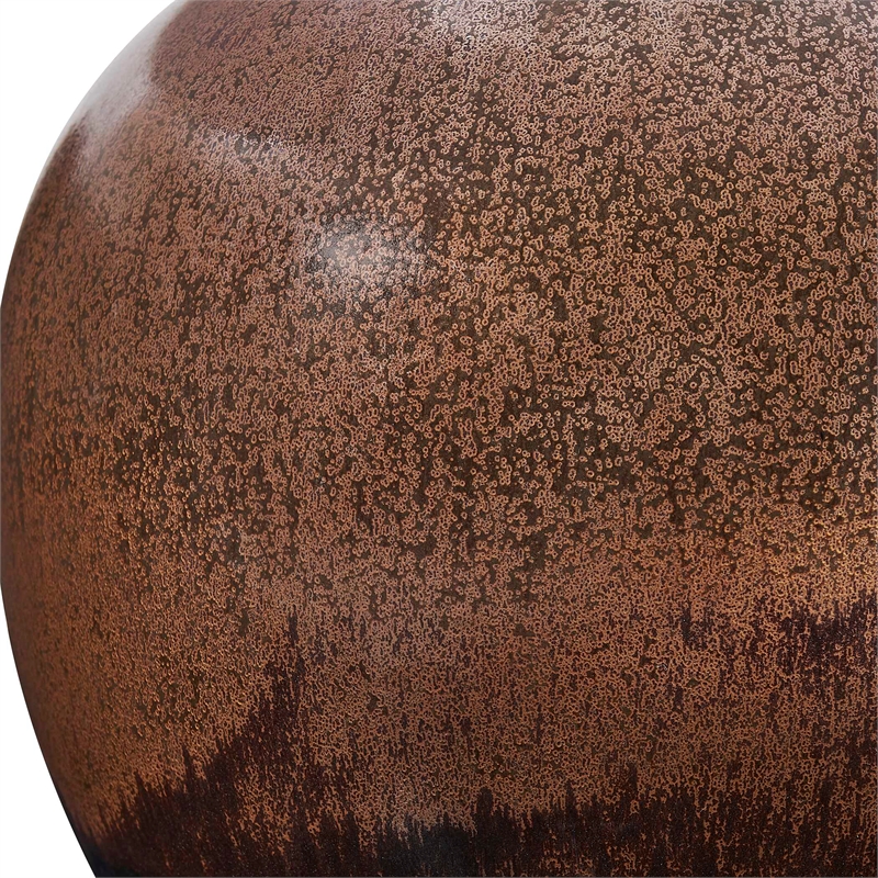 Uttermost Brownell Table Lamp in Rust Brown
