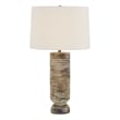 Uttermost Vale Table Lamp with Ceramic Base in Beige Hues