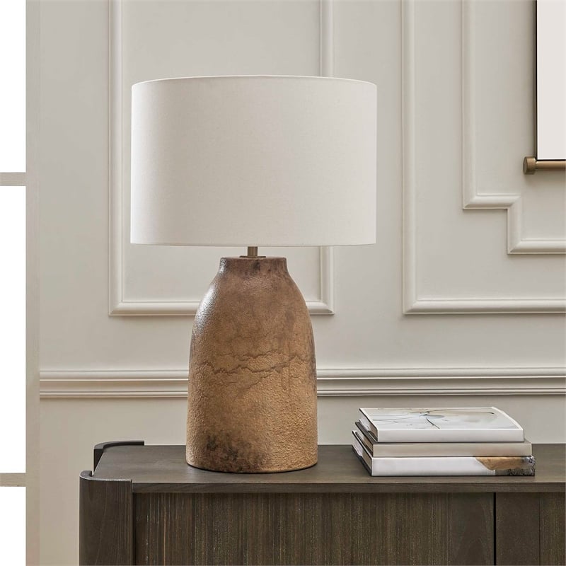 Uttermost Harris Mottled Table Lamp in Brown