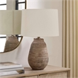Uttermost Tonachio Etched Urn Table Lamp in Brown