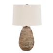 Uttermost Tonachio Etched Urn Table Lamp in Brown
