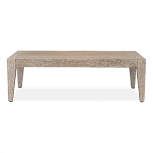 Uttermost Kirkham Indoor-Outdoor Wood Coffee Table in Brown