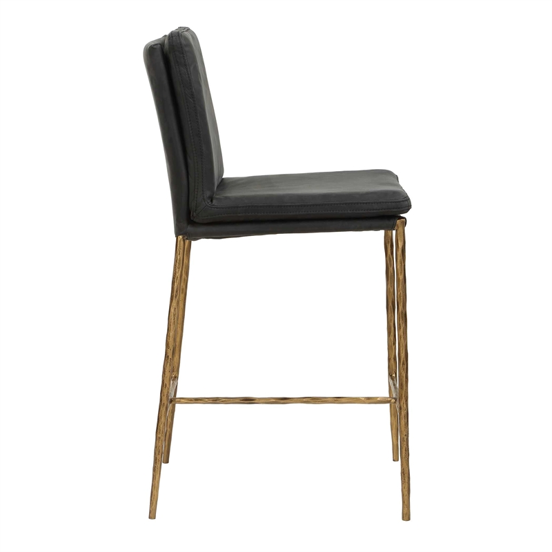 Uttermost Ascend Counter Stool in Charcoal