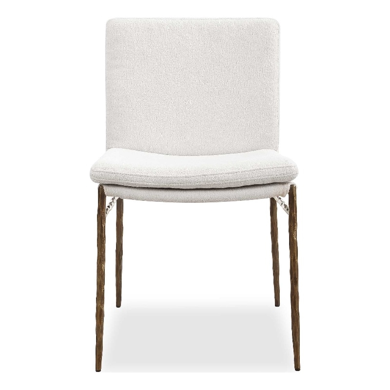 Uttermost Ascend Textured Dining Chair in White