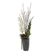 Uttermost Eterna Orchid Centerpiece Vase in Gray