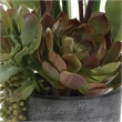 Uttermost Eterna Orchid Centerpiece Vase in Gray