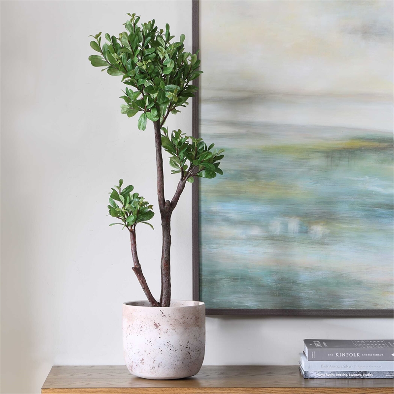 Uttermost Arbor Strawberry Tree in Beige Pot