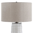 Uttermost Barat Ceramic Table Lamp in White