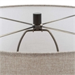 Uttermost Barat Ceramic Table Lamp in White
