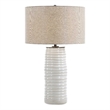 Uttermost Barat Ceramic Table Lamp in White
