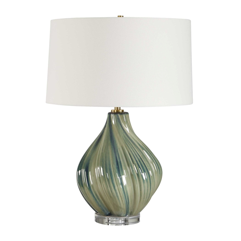 Uttermost Tausha Table Lamp in Blue and Green Hues