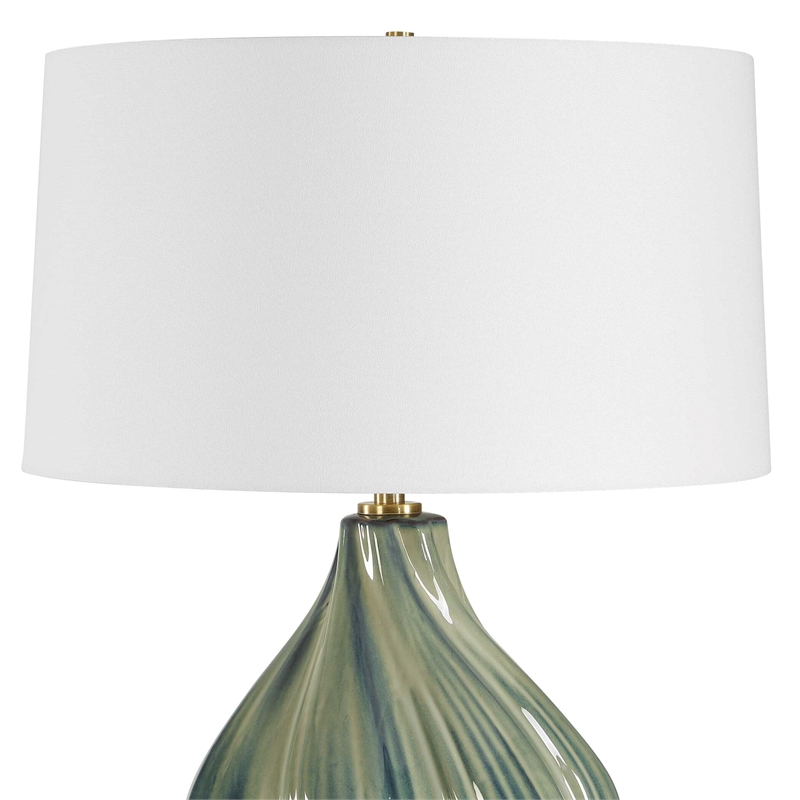 Uttermost Tausha Table Lamp in Blue and Green Hues