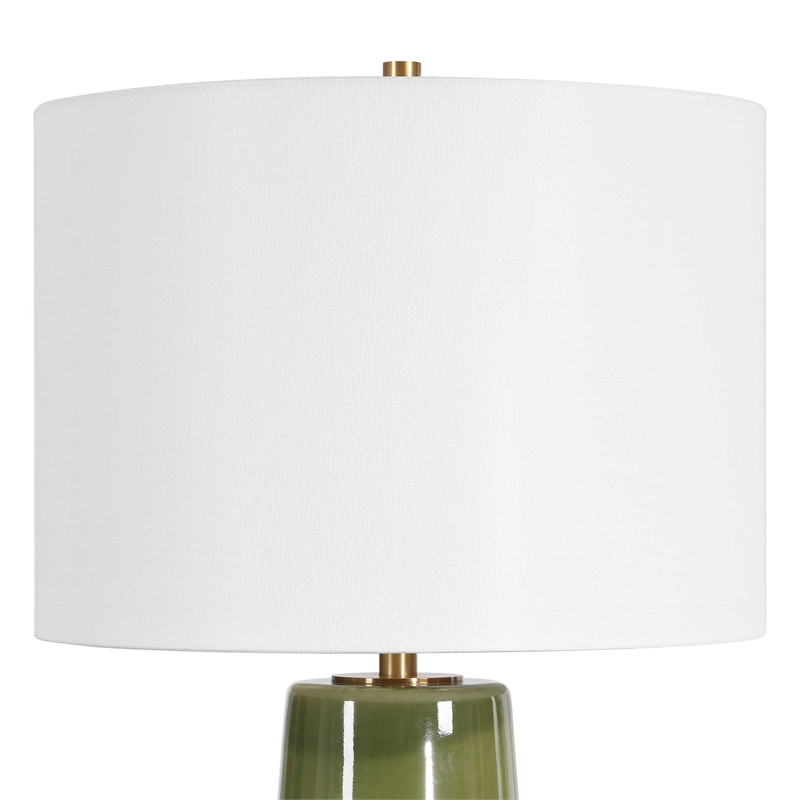 Uttermost Meyer Table Lamp in Green