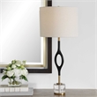 Uttermost Maryam Cordless LED Buffet Lamp in Black