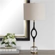Uttermost Maryam Cordless LED Buffet Lamp in Black