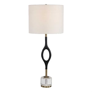 Uttermost Maryam Cordless LED Buffet Lamp in Black